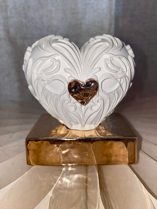 Sculture Decorative Romantiche, Cuore, Coppia, Mano - Bomboniere