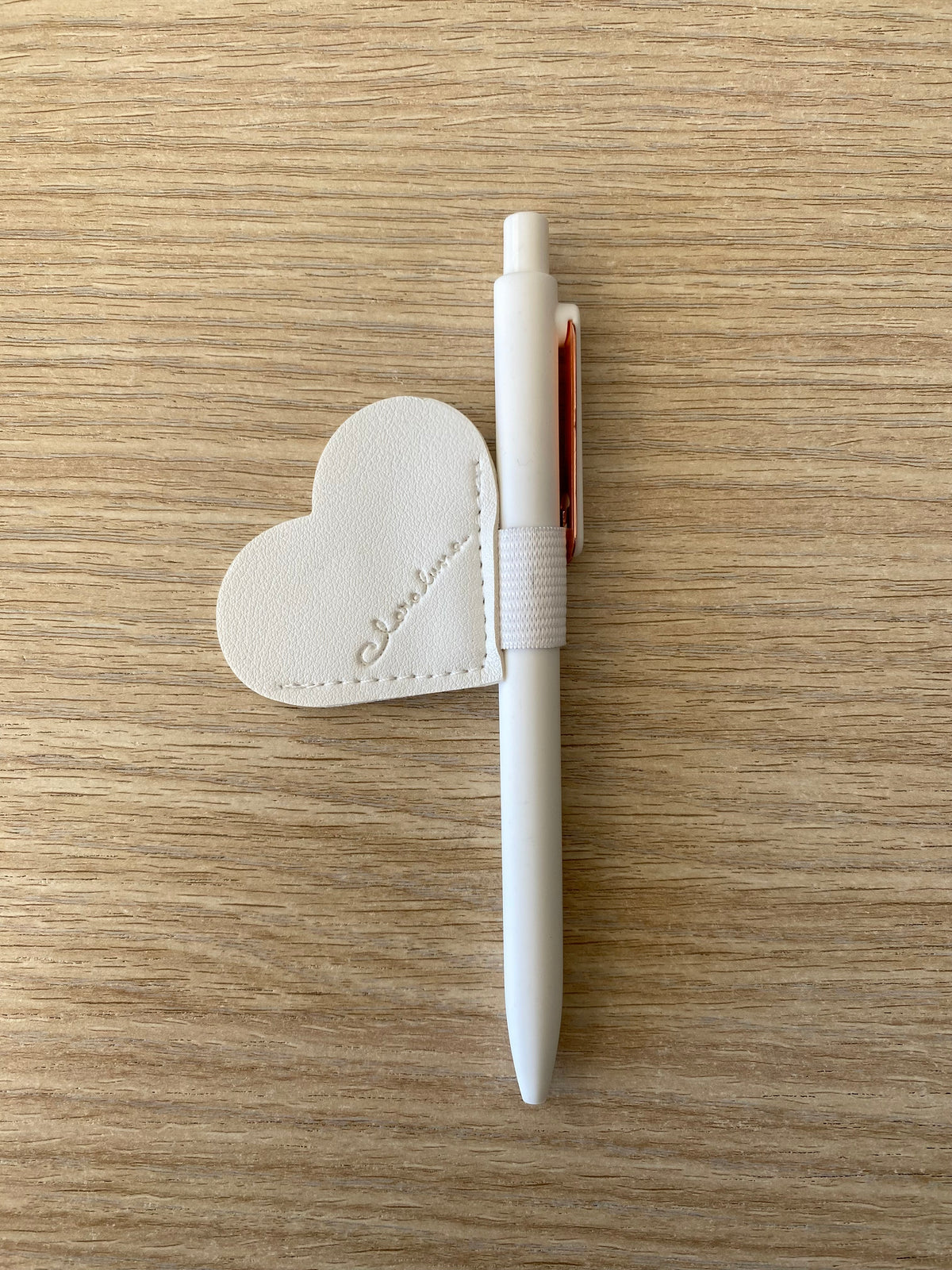 Penna con Segnalibro Cuore –