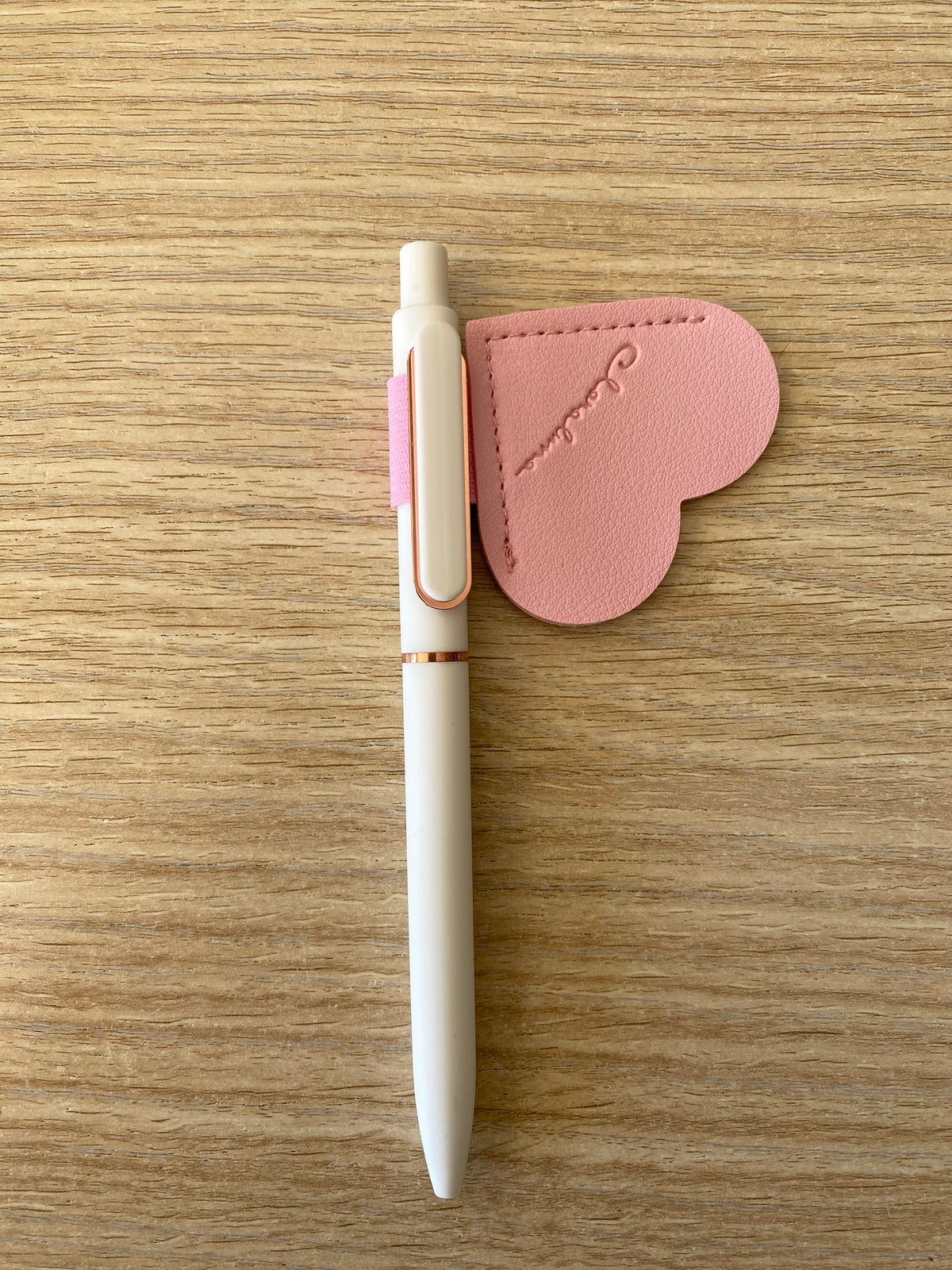 Penna con Segnalibro Cuore –