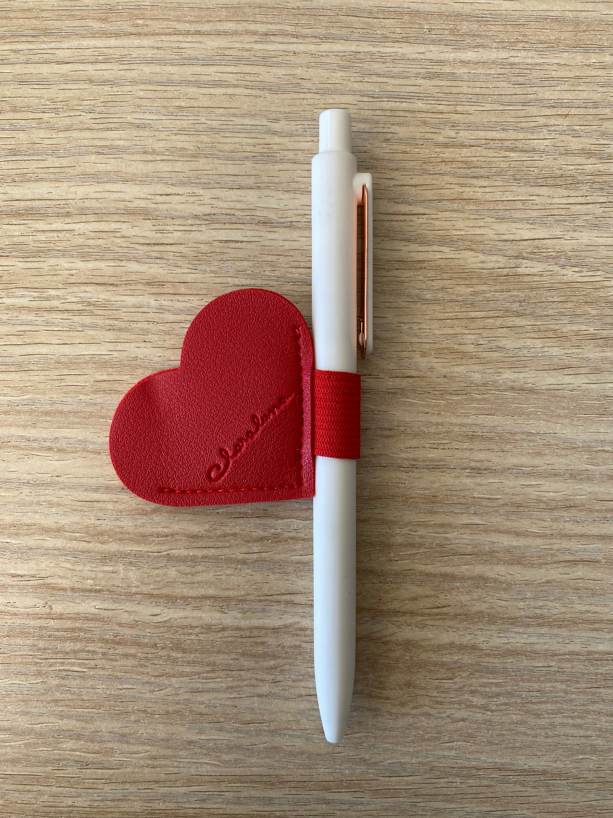 Penna con Segnalibro Cuore –