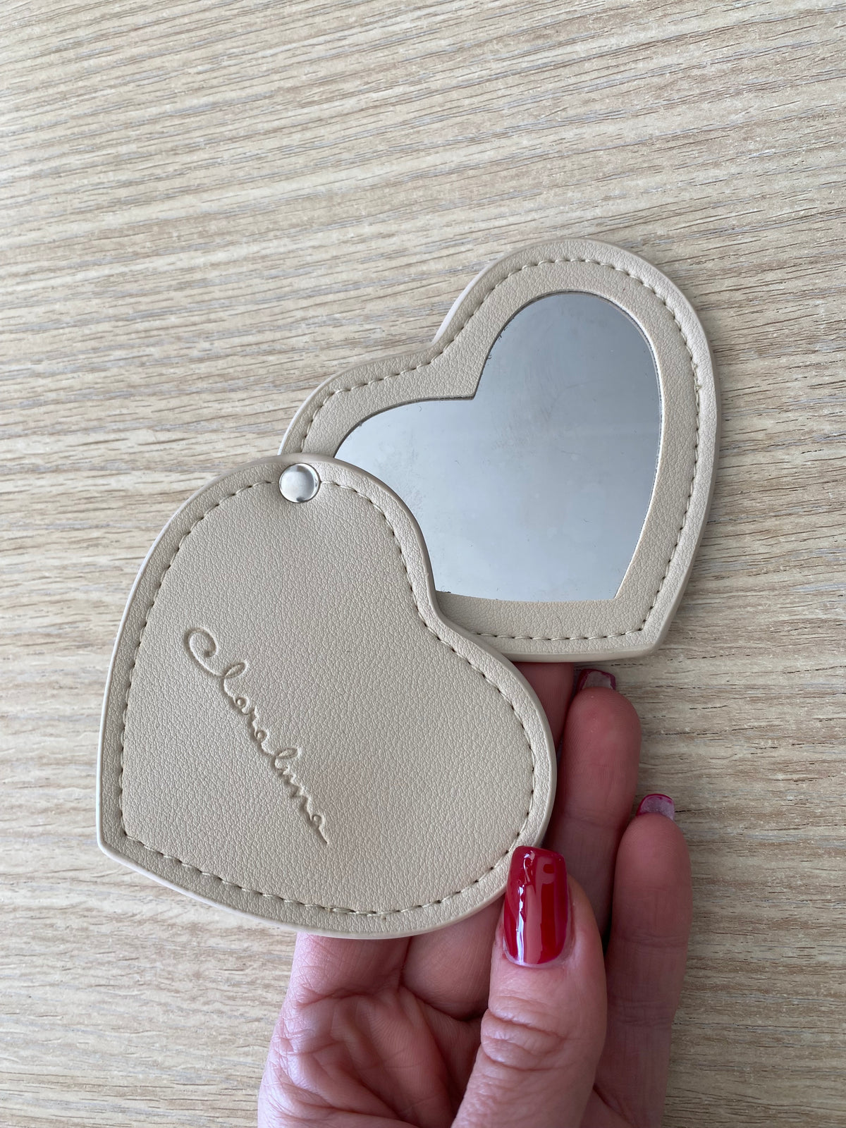 Specchietto Cuore Pieghevole – Specchio Tascabile