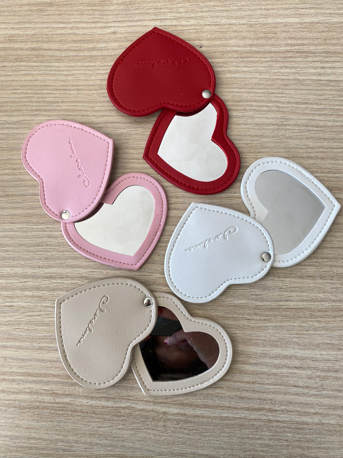 Specchietto Cuore Pieghevole – Specchio Tascabile