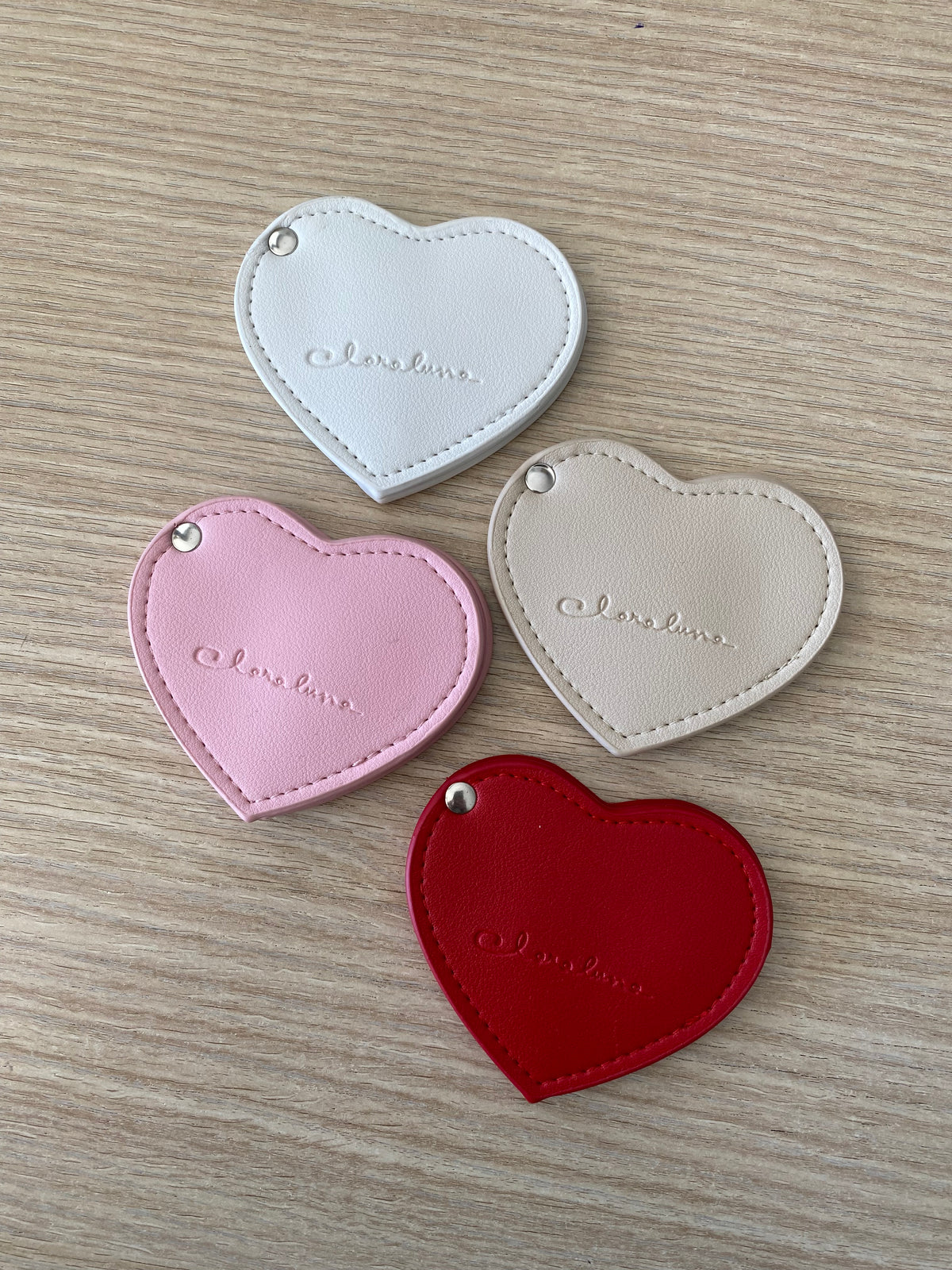 Specchietto Cuore Pieghevole – Specchio Tascabile