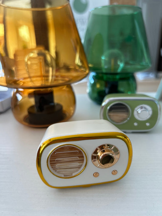 Porta Stuzzicadenti Design Radio Vintage – Dispenser Stuzzicadenti da Tavolo Originale e Decorativo