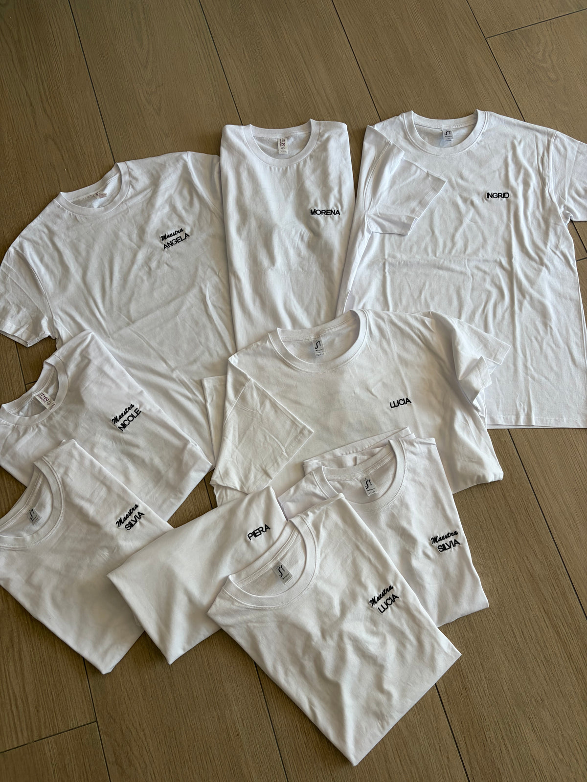 T-SHIRT STAMPA+RICAMO